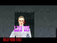 une photo d'Ã©cran de The House of the Dead sur Sega Saturn
